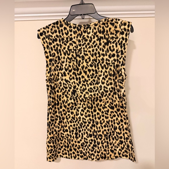 The Upside Leopard Print Muscle Tank Top size 4 - Picture 6 of 9